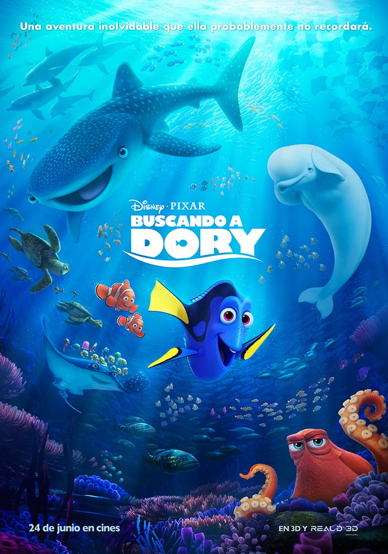 Buscando a Dory - cartel