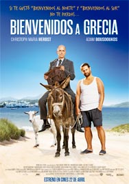 Cartel de Bienvenidos a Grecia