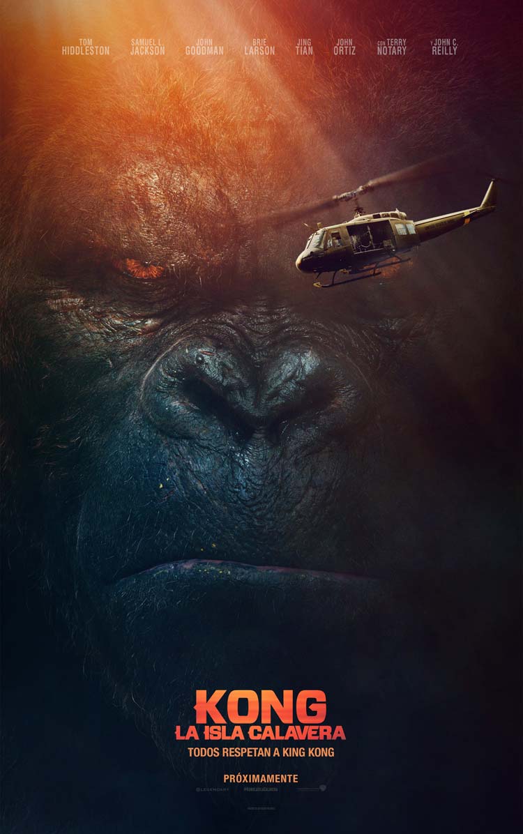Kong: La isla calavera - cartel