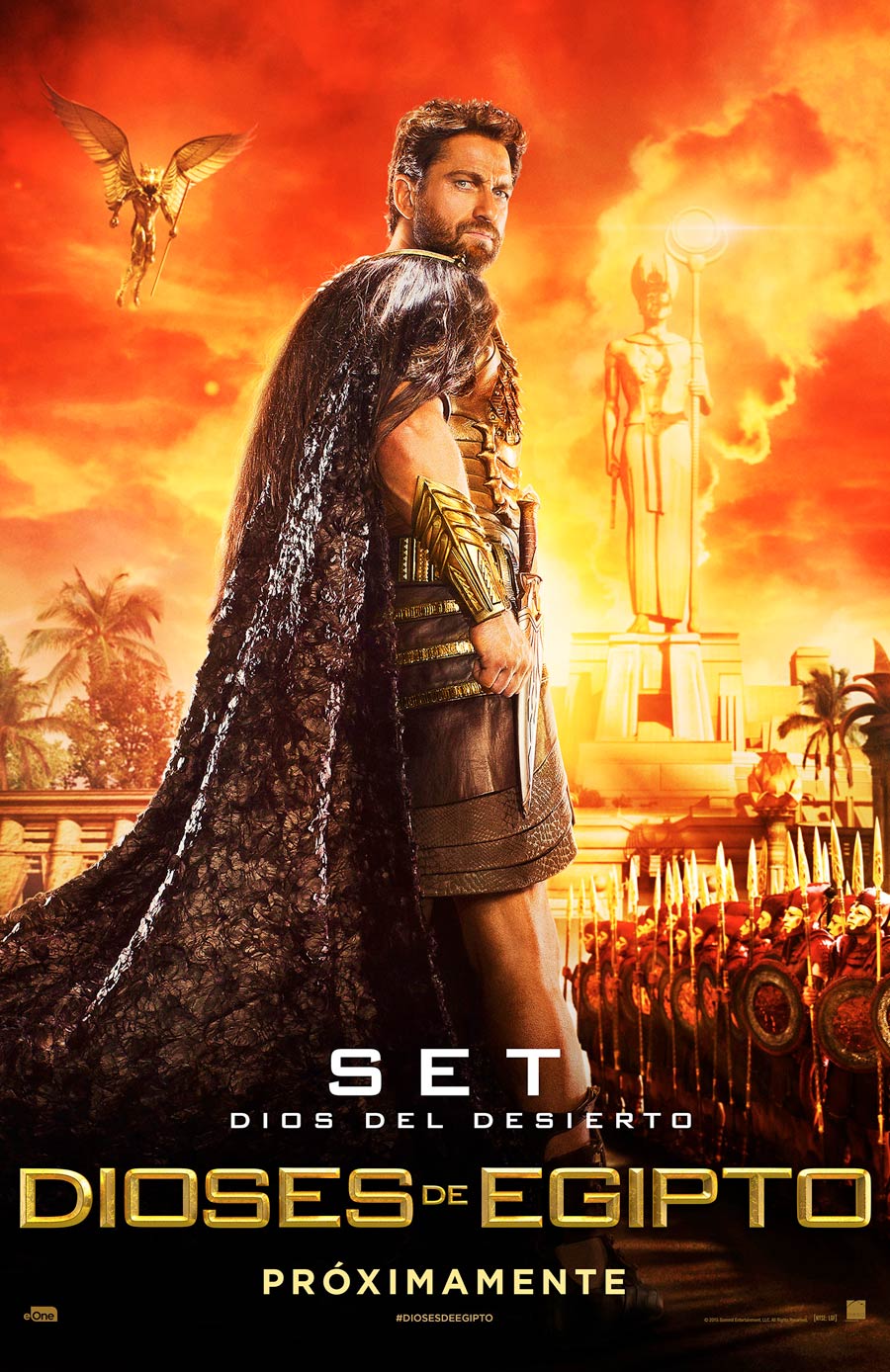Dioses de Egipto cartel de la película 1 de 6: Set, dios 