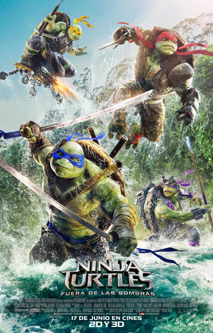 Ninja Turtles: Fuera de las sombras - cartel