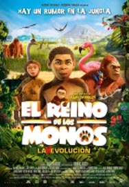 Cartel de El reino de los monos