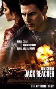 Cartel de Jack Reacher: Nunca vuelvas atrás