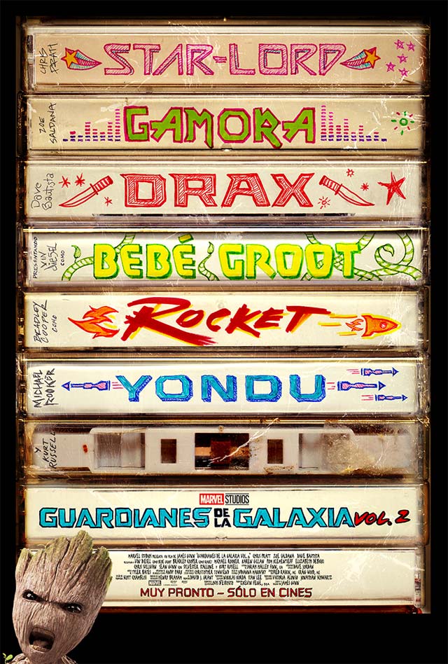 Guardianes de la galaxia Vol. 2 - cartel