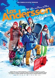 Cartel de Los Andersson en la nieve