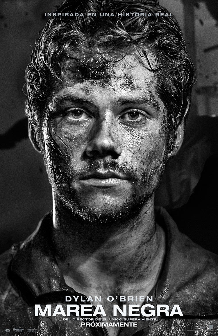Marea negra - cartel Dylan O'Brien