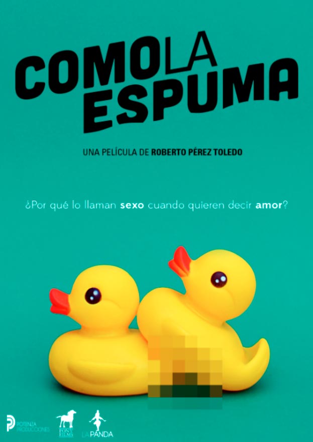 Como la espuma - cartel