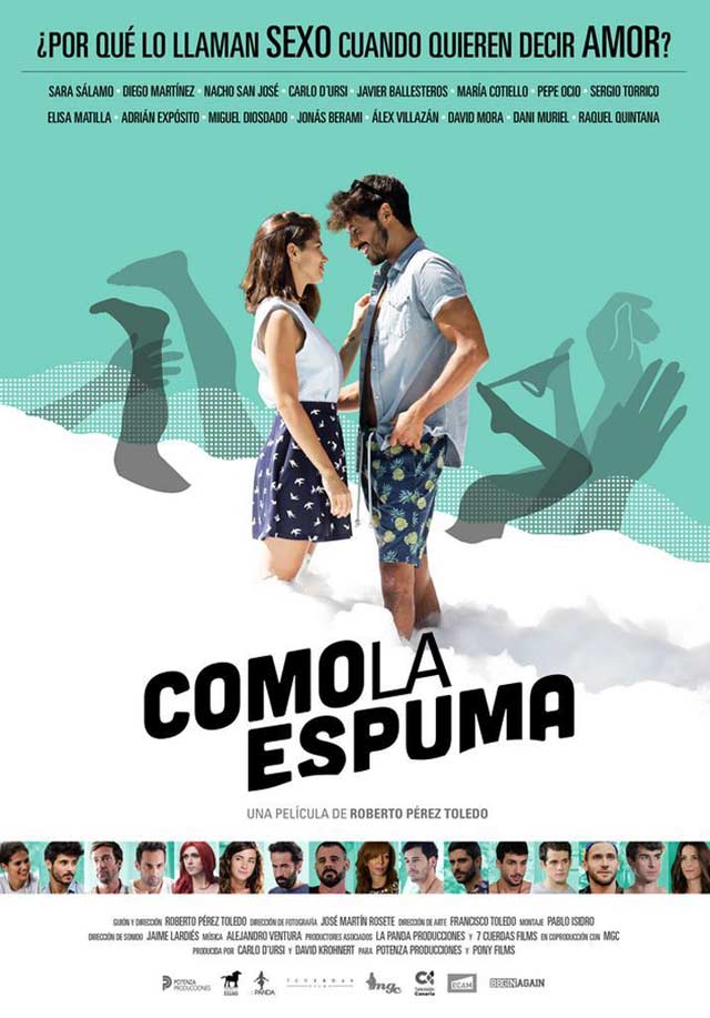 Como la espuma - cartel