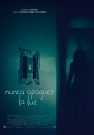 Cartel de Nunca apagues la luz