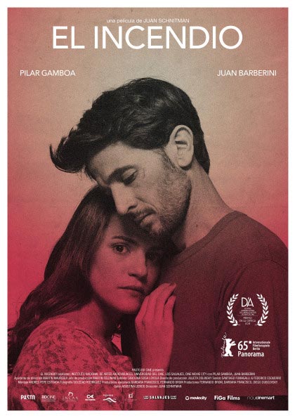 El incendio - cartel