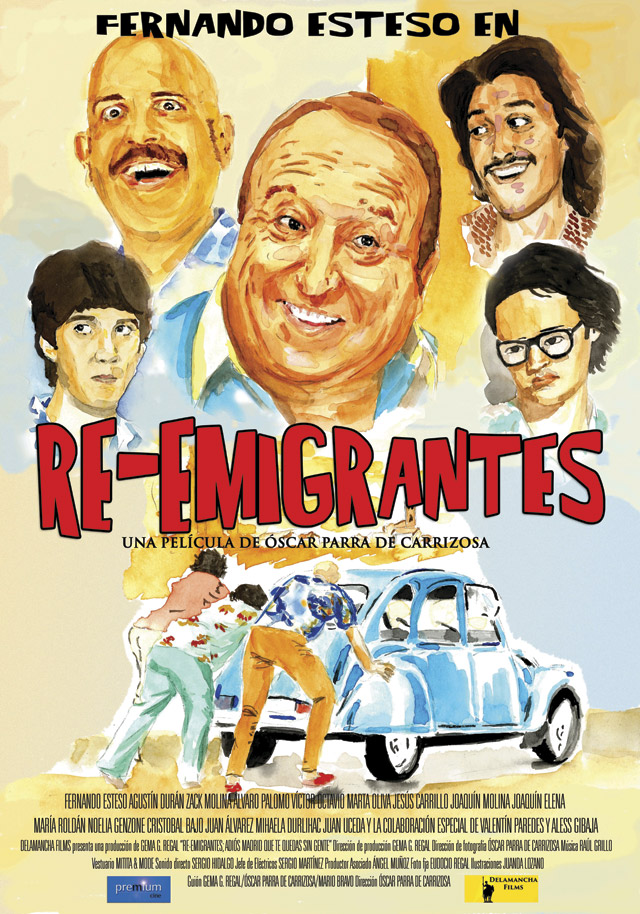 Re-emigrantes - cartel
