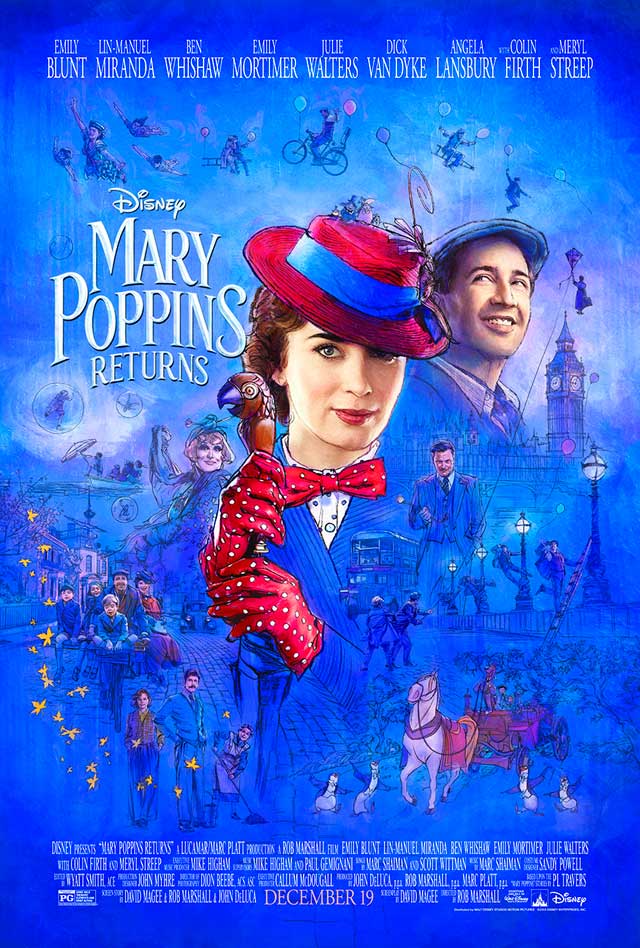 El regreso de Mary Poppins - cartel