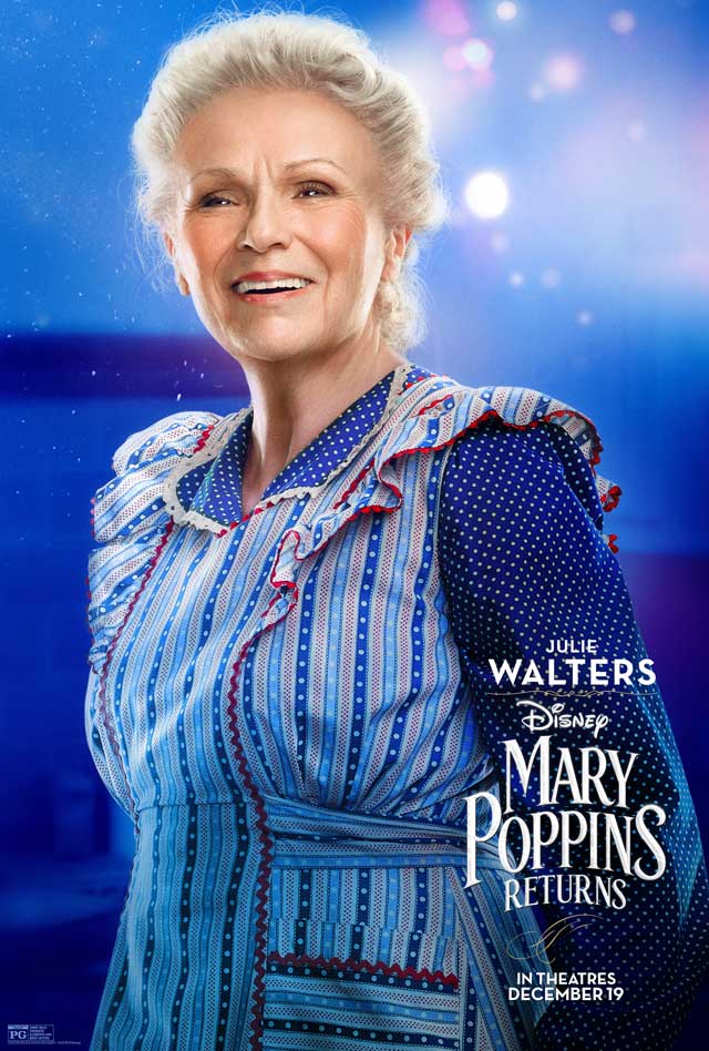 El regreso de Mary Poppins - cartel Julie Walters es Ellen
