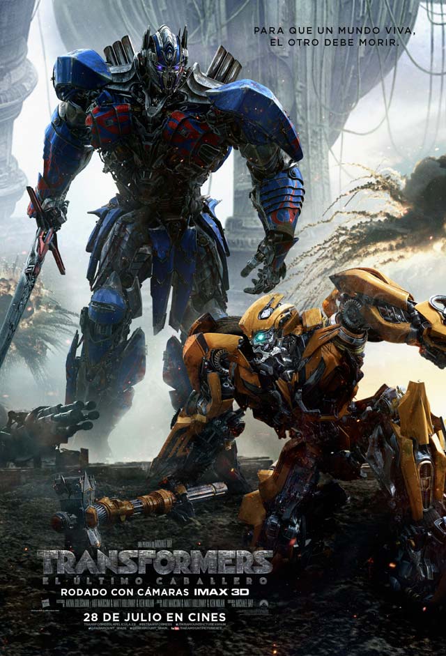 Transformers: El último caballero - cartel