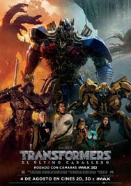 Cartel de Transformers: El último caballero