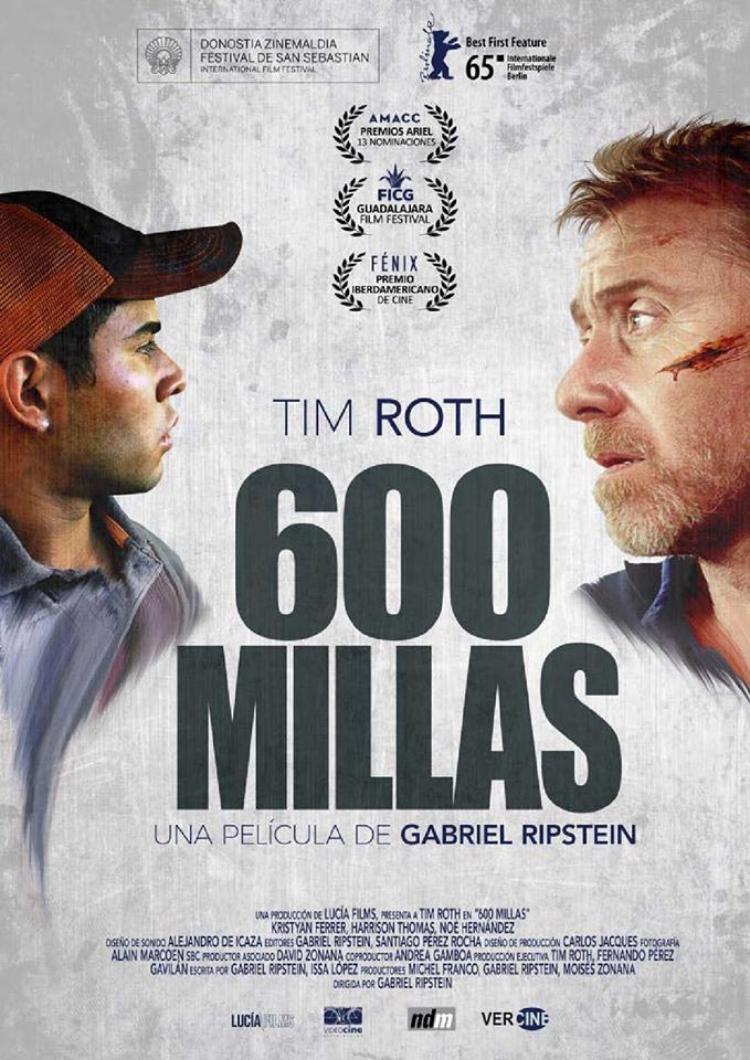 600 millas - cartel