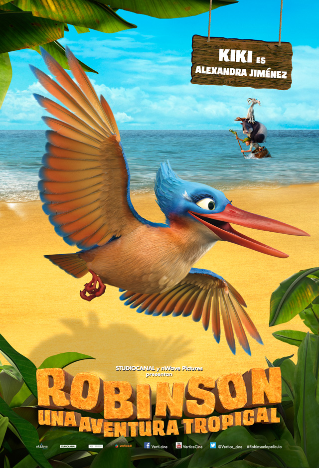 Robinson. Una aventura tropical - cartel Kiki