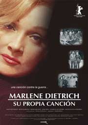 Cartel de Marlene Dietrich: Su propia canción