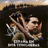 España en dos trincheras, la guerra civil en color cartel reducido
