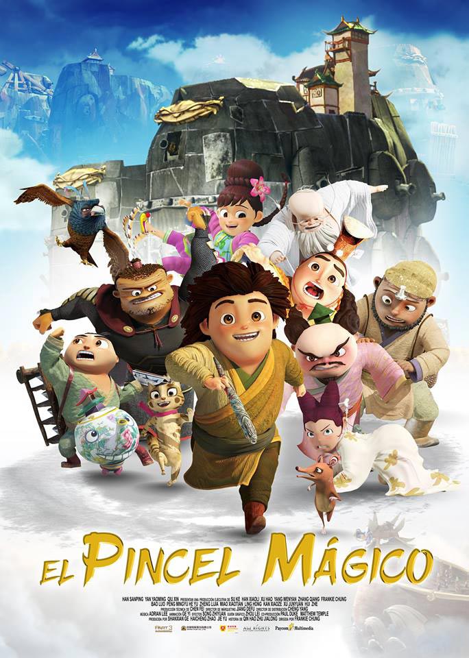 El pincel mágico - cartel