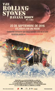 Cartel de The Rolling Stones Havana Moon