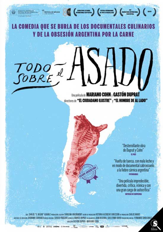 Todo sobre el asado - cartel