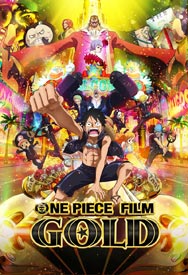 Cartel de One piece film gold