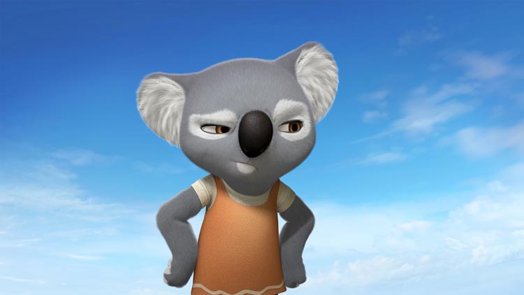 Blinky Bill, el koala