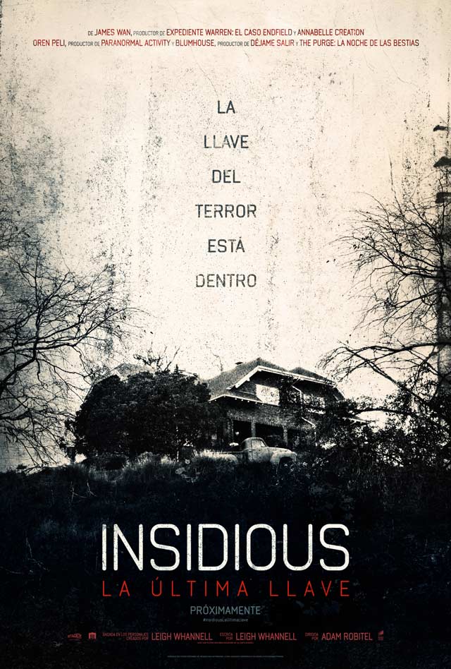 Insidious: La última llave - cartel final