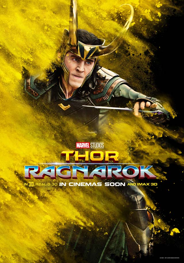 Thor: Ragnarok - cartel Loki