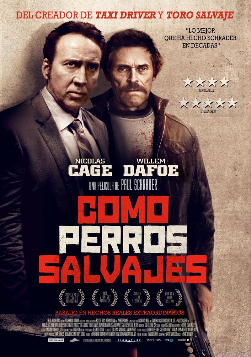 Como perros salvajes - cartel