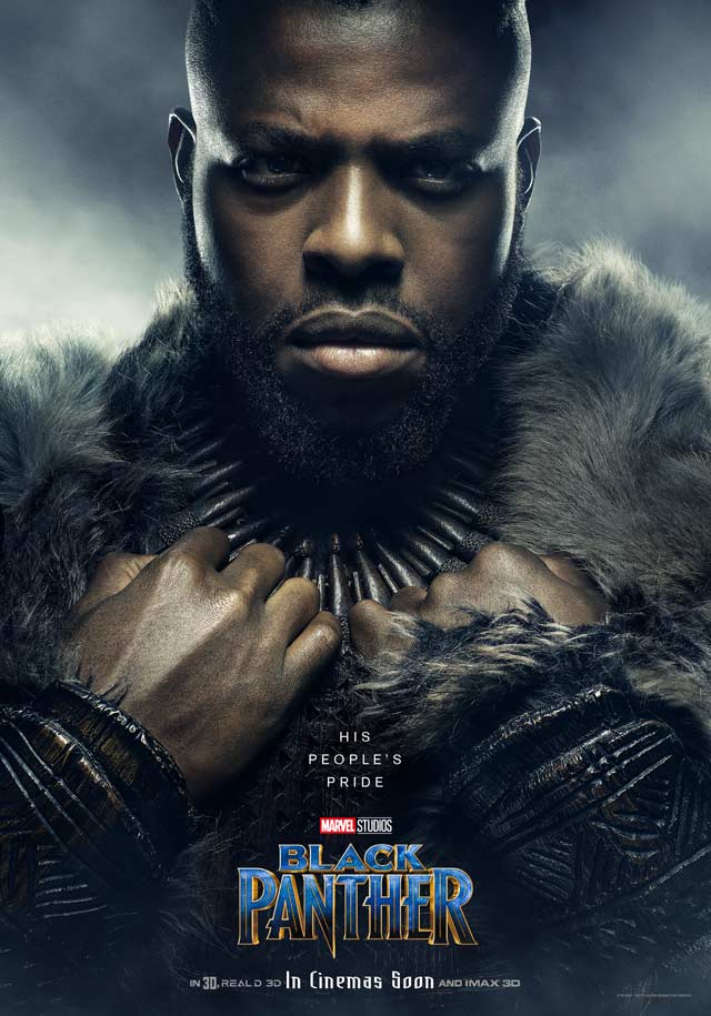 Black panther - cartel Winston Duke es M'Baku