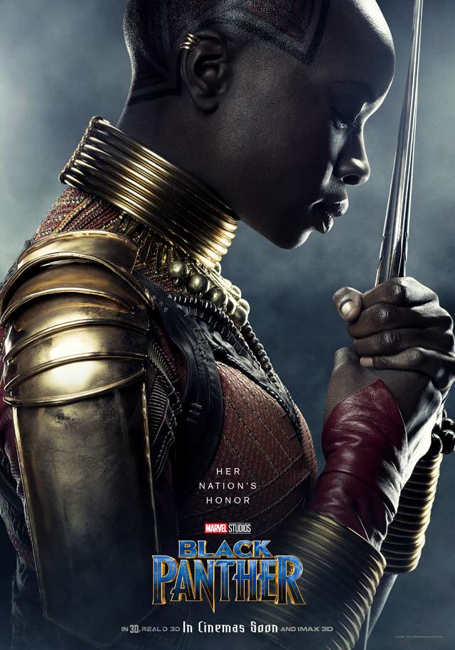 Black panther - cartel Danai Gurira es Okoye