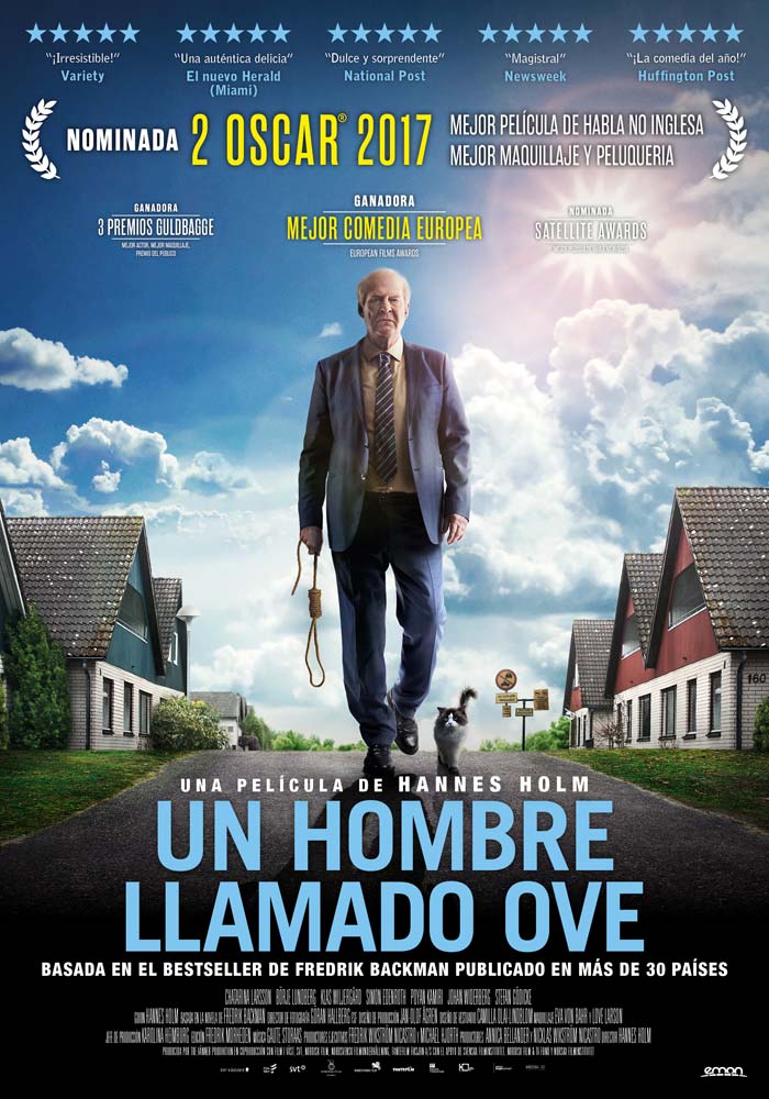 Un hombre llamado Ove - cartel