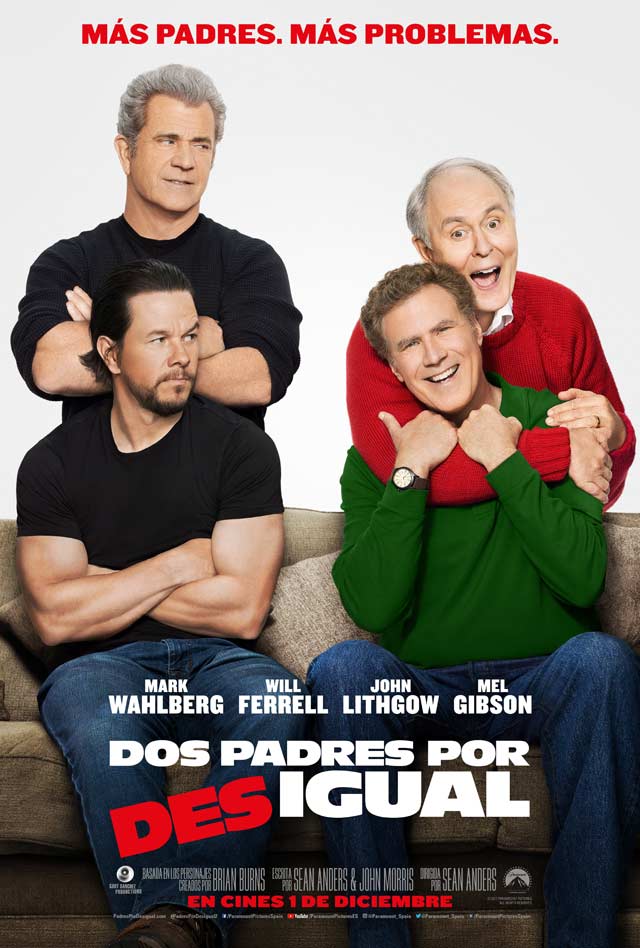 Dos padres por desigual - cartel teaser
