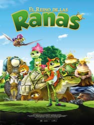 Cartel de El reino de las ranas
