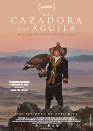 Cartel de La cazadora del águila