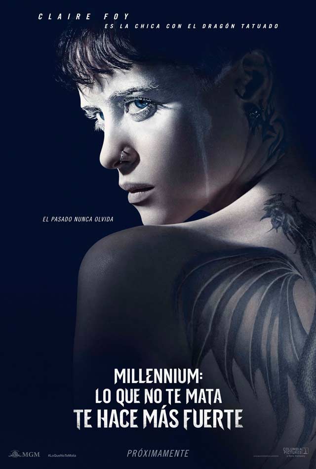 Millennium: Lo que no te mata te hace más fuerte - cartel