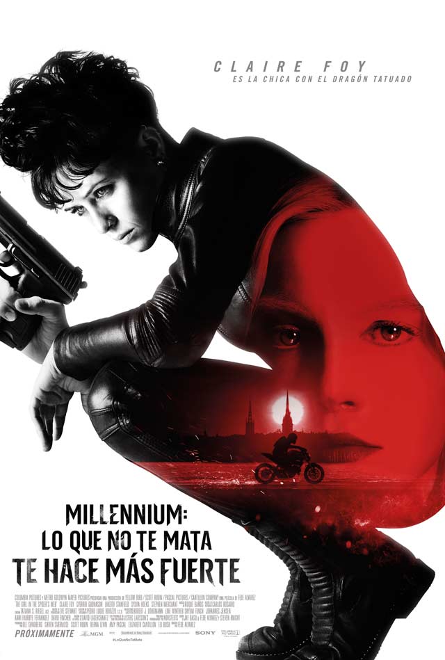 Millennium: Lo que no te mata te hace más fuerte - cartel final