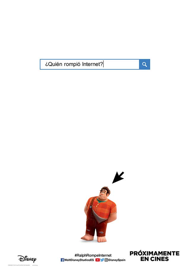 Ralph rompe internet - cartel teaser