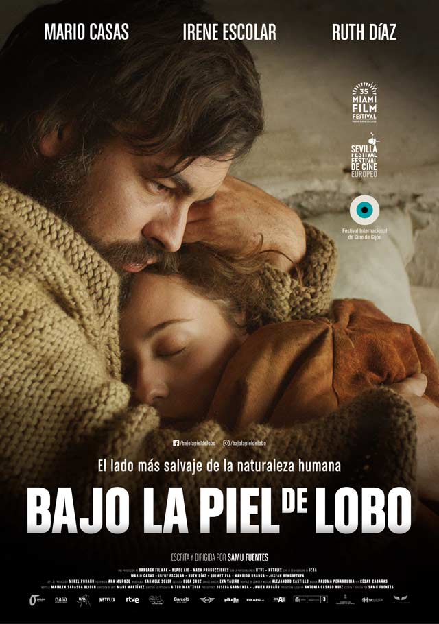 Bajo la piel de lobo - cartel