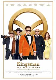 Cartel de Kingsman: El círculo de oro