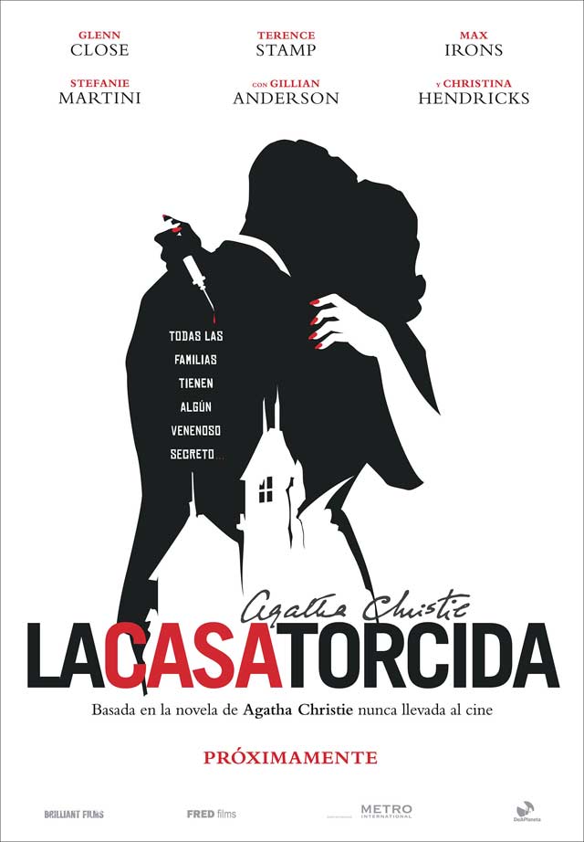 La casa torcida - cartel teaser
