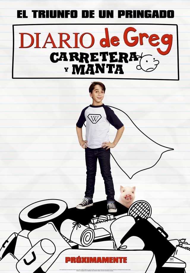 Diario de Greg: Carretera y manta - cartel teaser