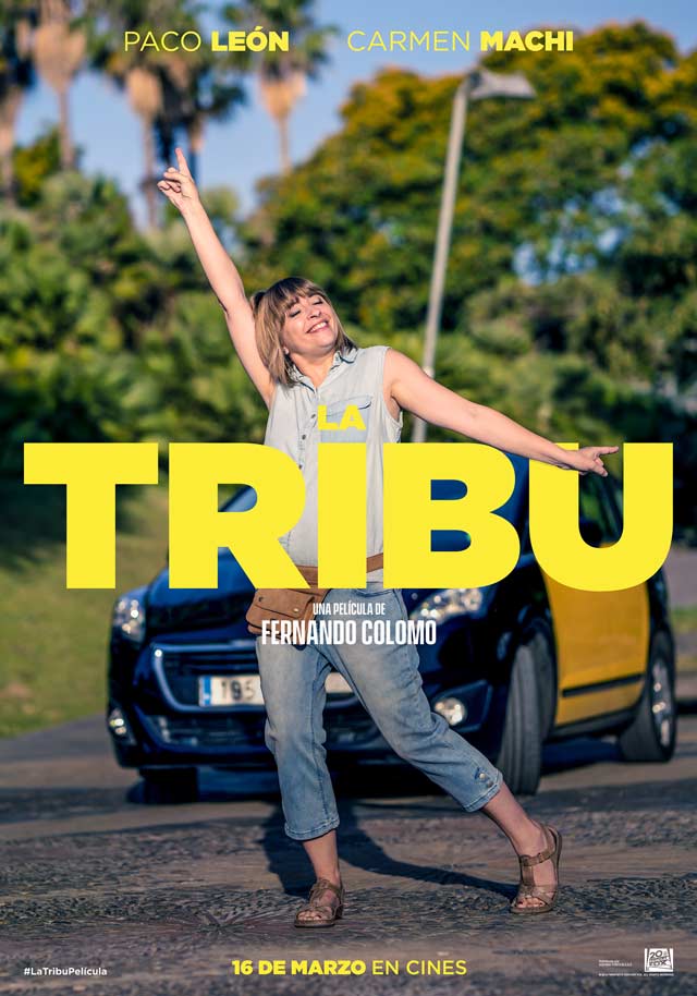 La tribu - cartel Marisol Aznar es Uge la taxista
