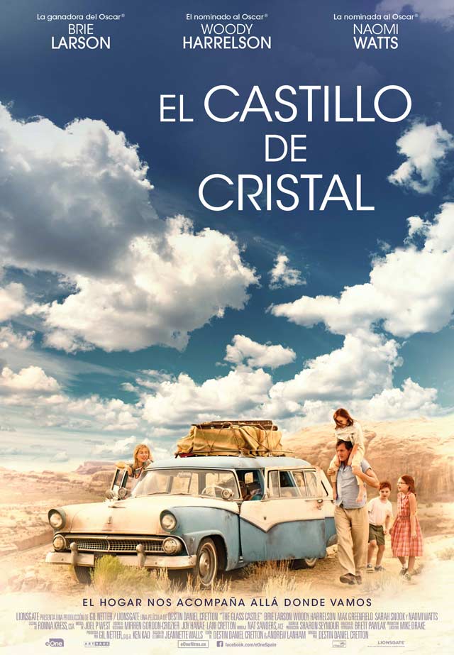 El castillo de cristal - cartel