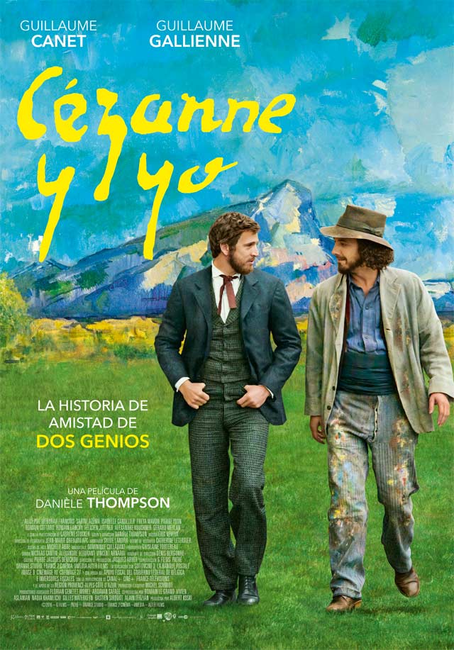 Cézanne y yo - cartel