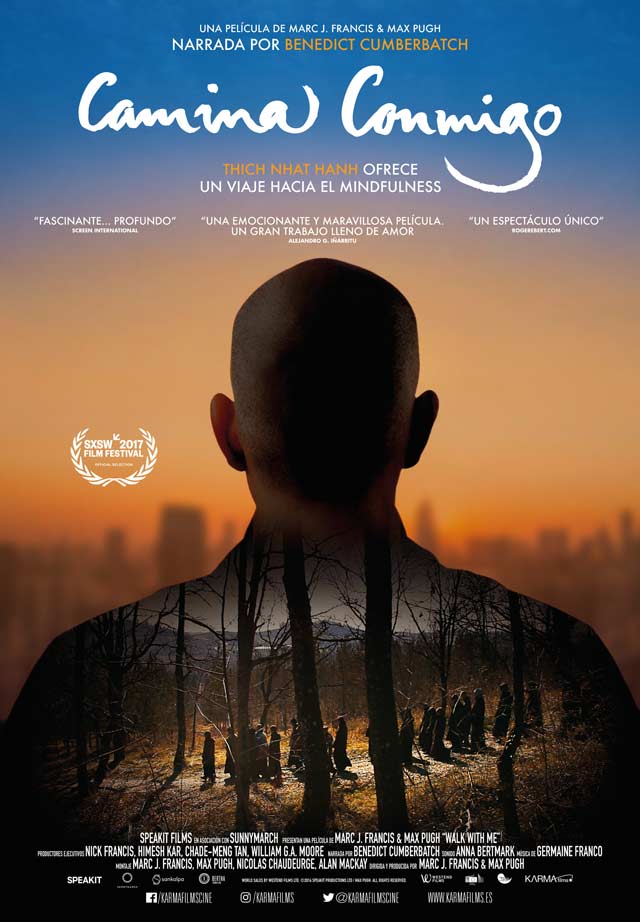 Camina conmigo - cartel