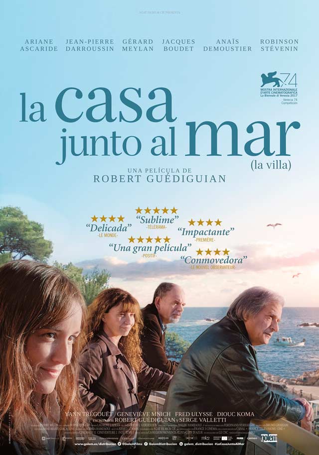 La casa junto al mar - cartel