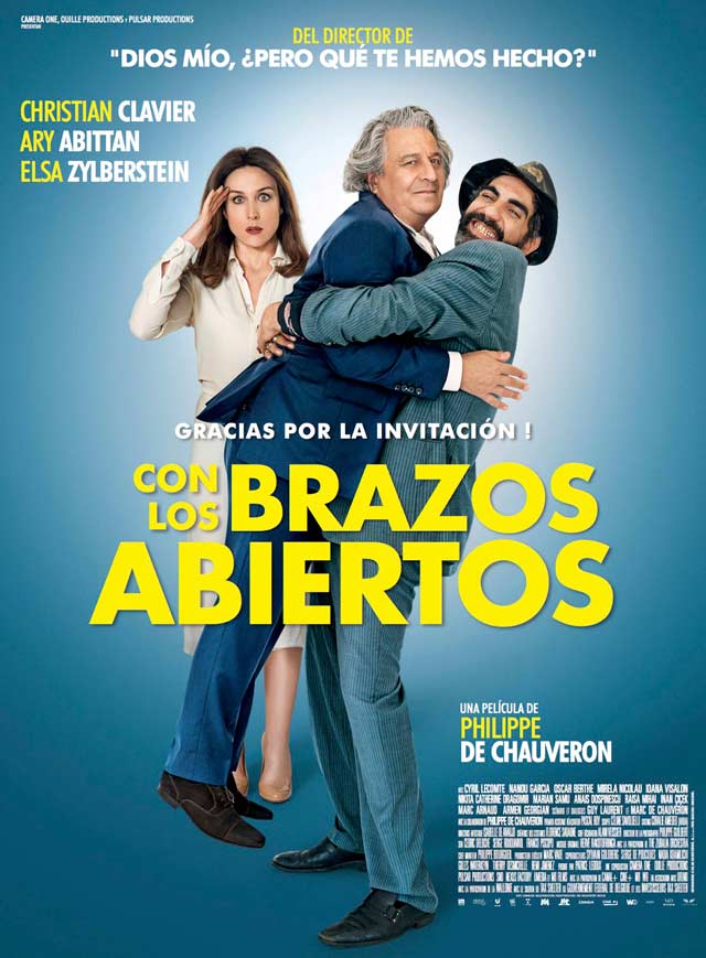 Con los brazos abiertos - cartel